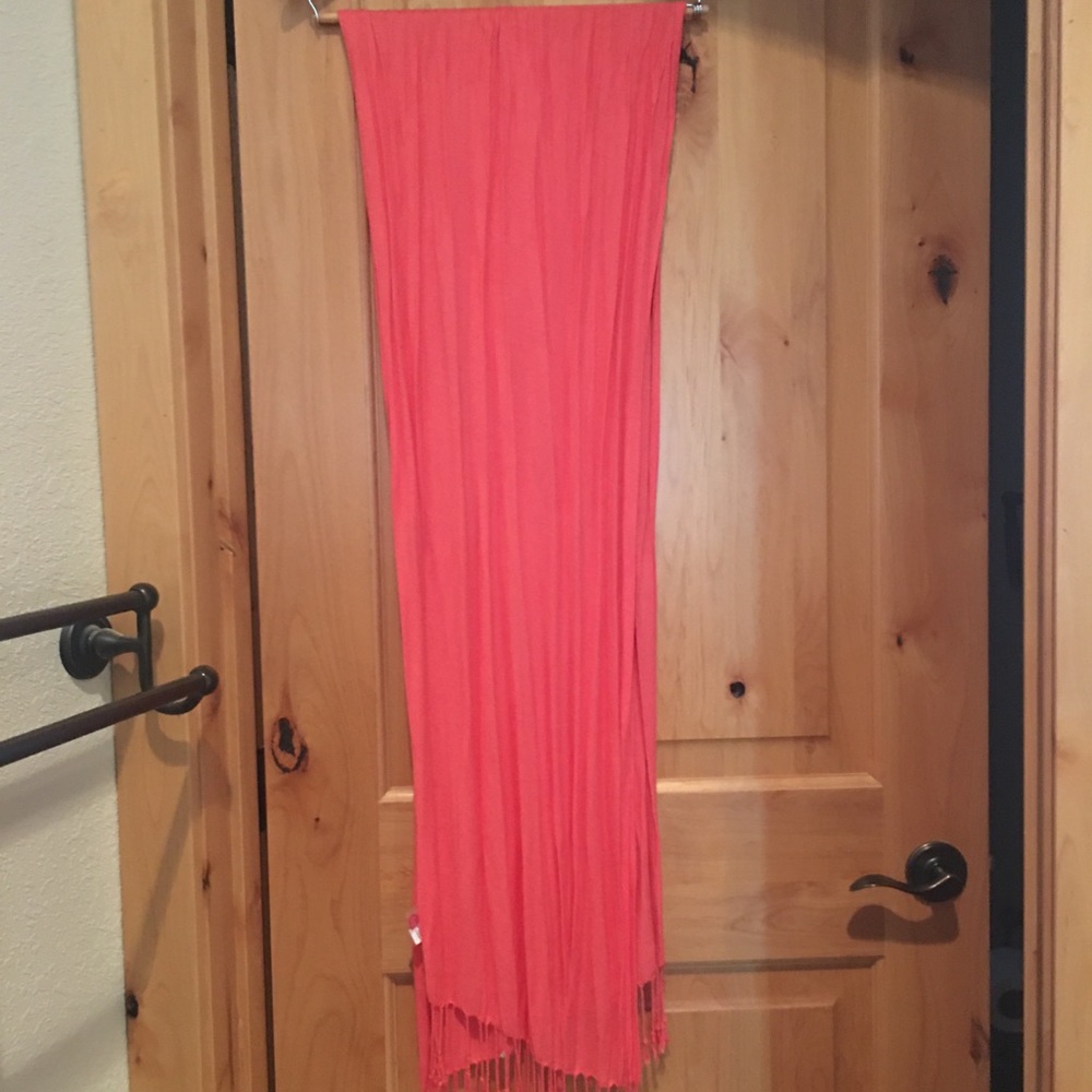 Nordstrom Brass Plum Scarf